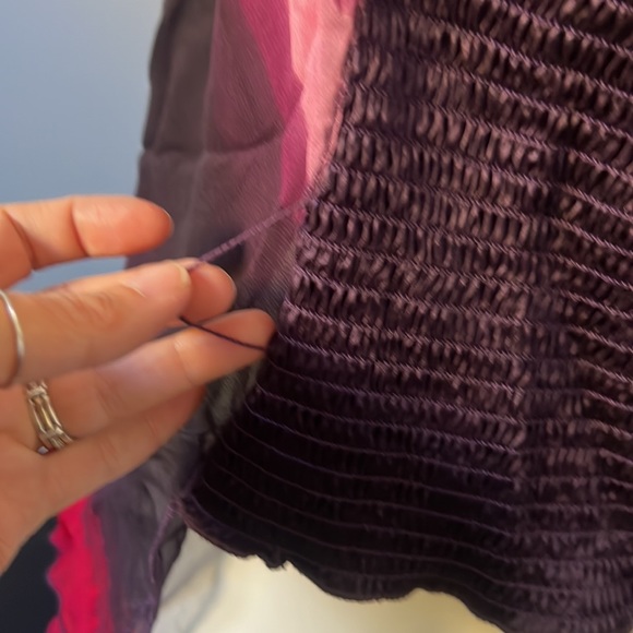 4/$20 Bebe scarf Top - Picture 7 of 7